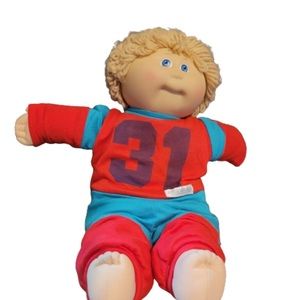 Vintage cabbage Patch kid James Dudley Cabbage Patch 1985 Robert Xavier signed